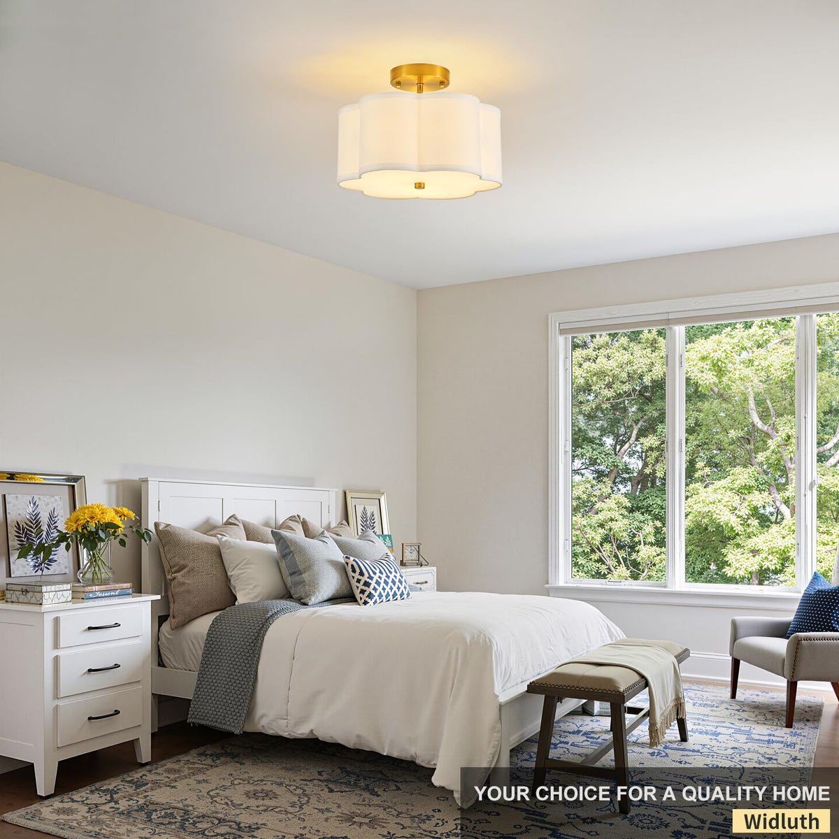 Semi Flush Mount Ceiling Fixture