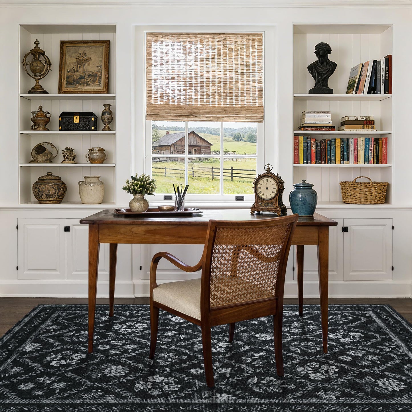 Floral Living Room Rug