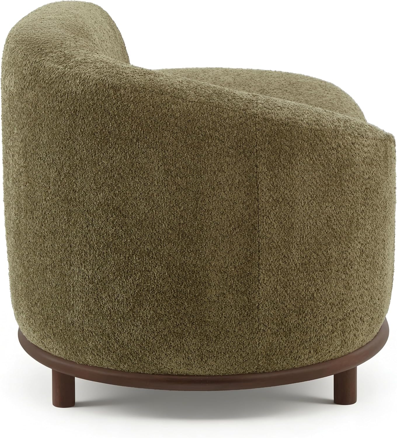 Bouclé Chaise Lounge Sofa