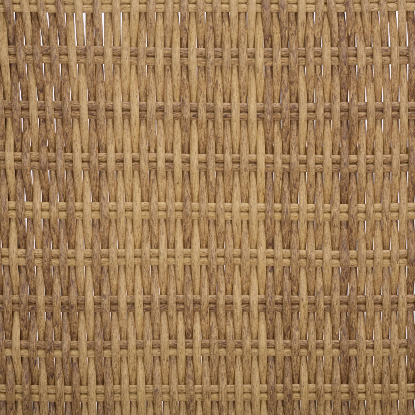 SAFAVIEH Couture Outdoor - Lynsee Natural Faux Wicker Patio Bench, Handwoven Rattan-Style Outdoor Seating with Stainless Steel Frame, Fully Assembled, 60" W x 20" D x 20" H (CPT2113A)