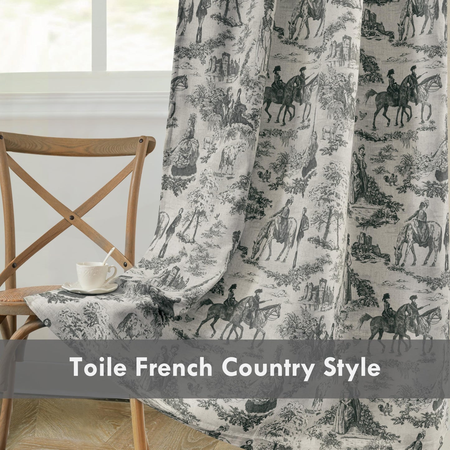Linen Blackout Valance Window Curtain