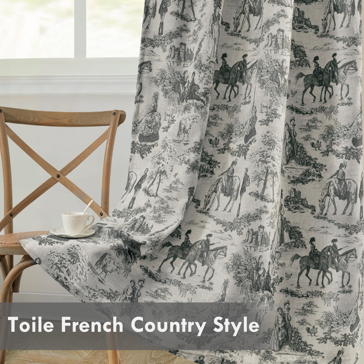 Linen Blackout Valance Window Curtain