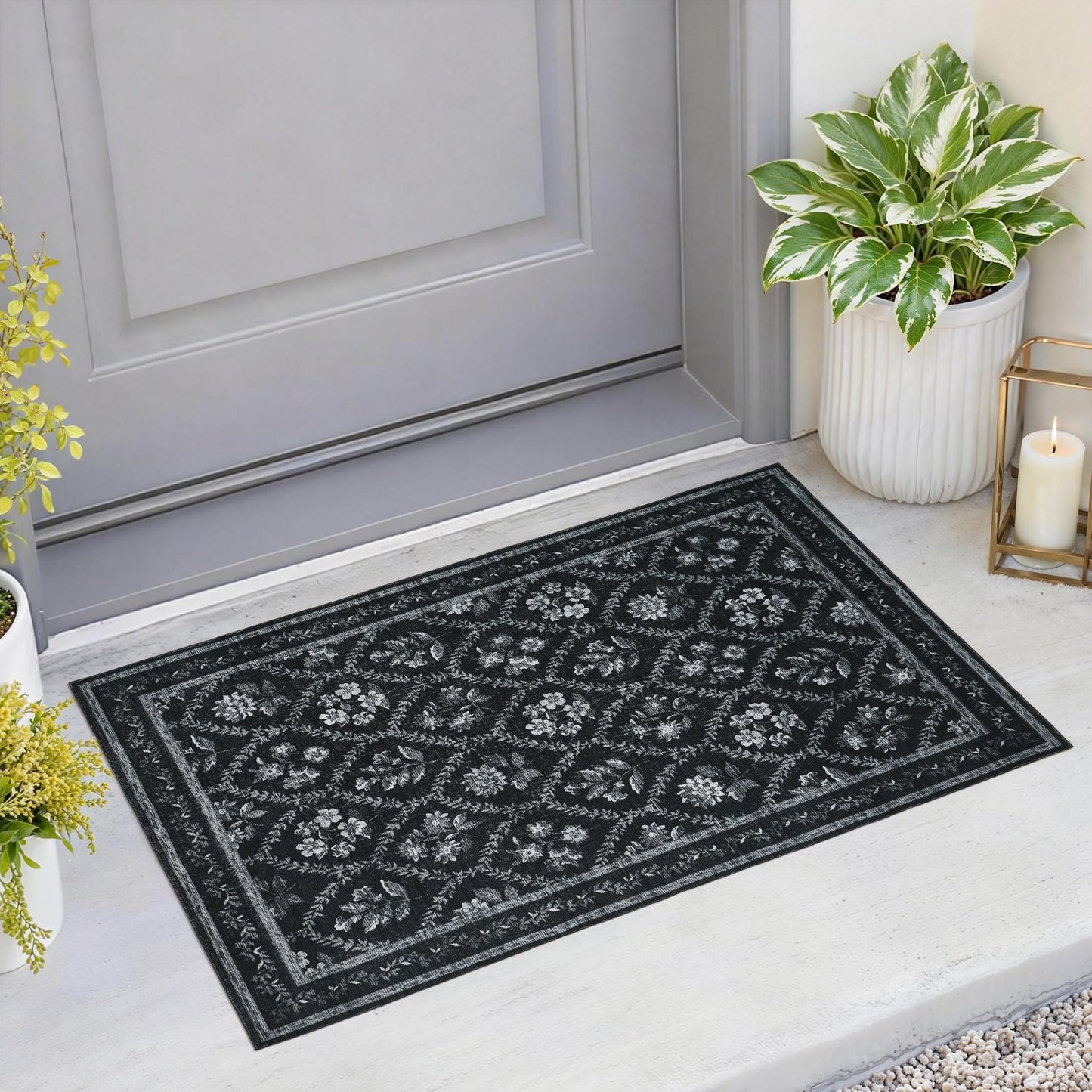 Floral Living Room Rug