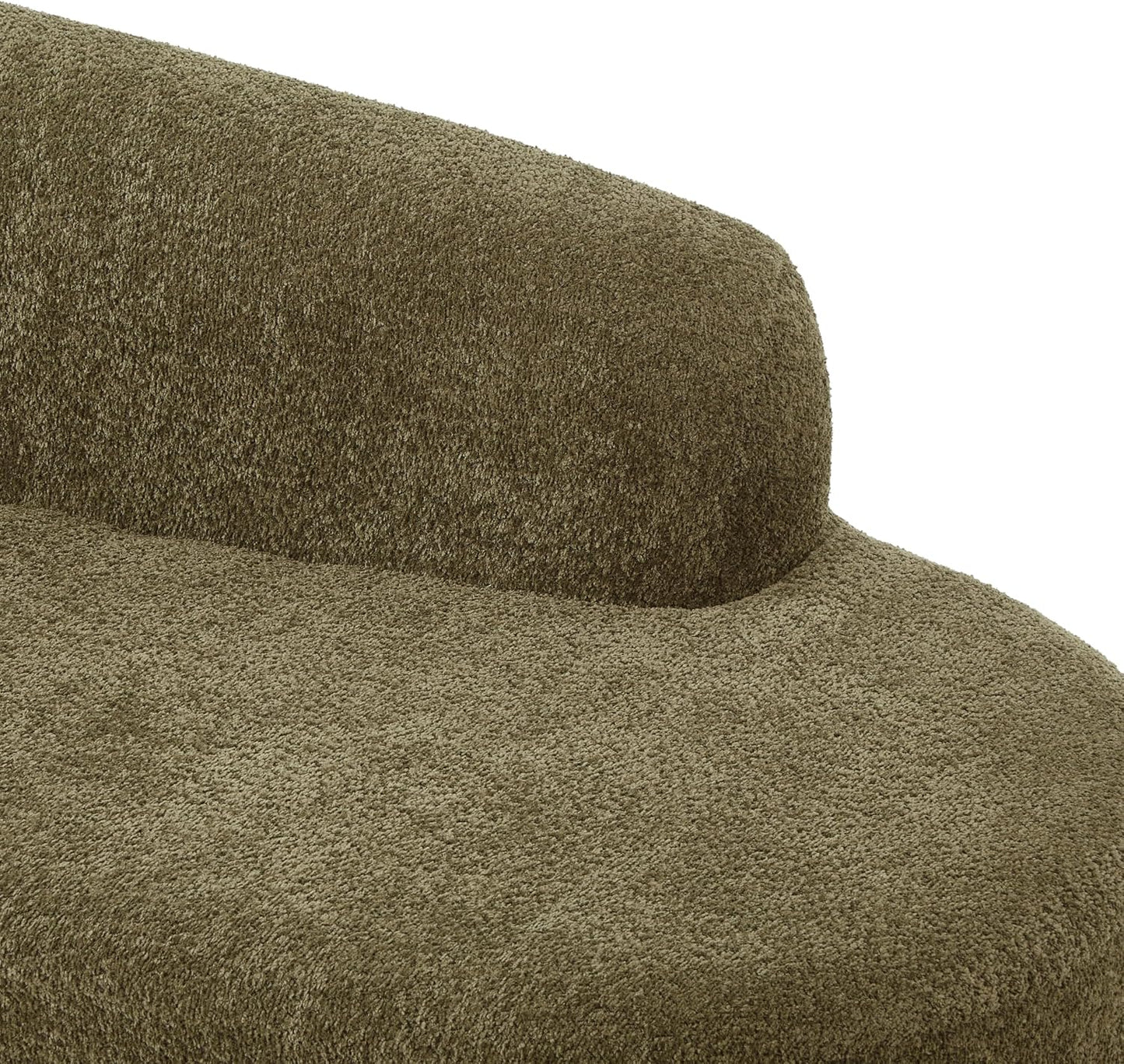 Bouclé Chaise Lounge Sofa