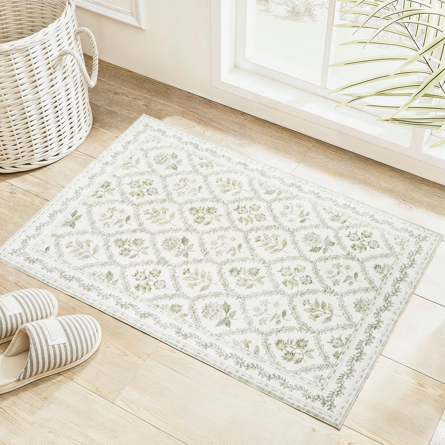 Floral Living Room Rug