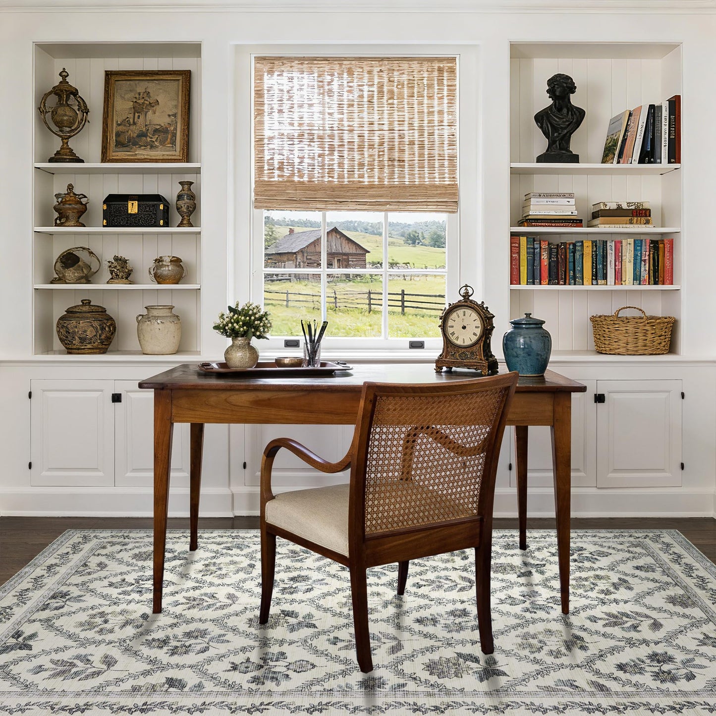 Floral Living Room Rug