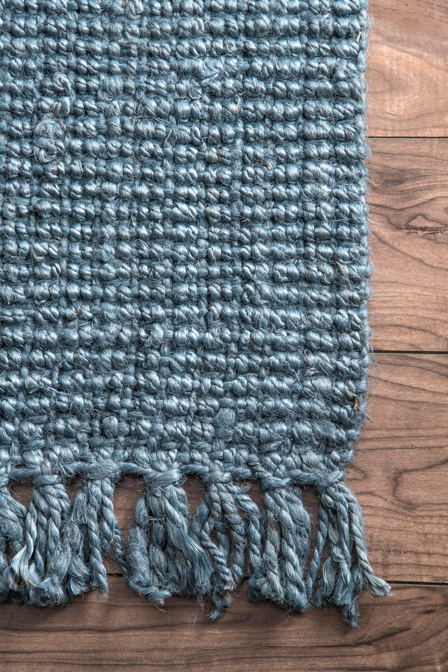 Chocolate Solid Flatweave Area Rug, 5' x 8'