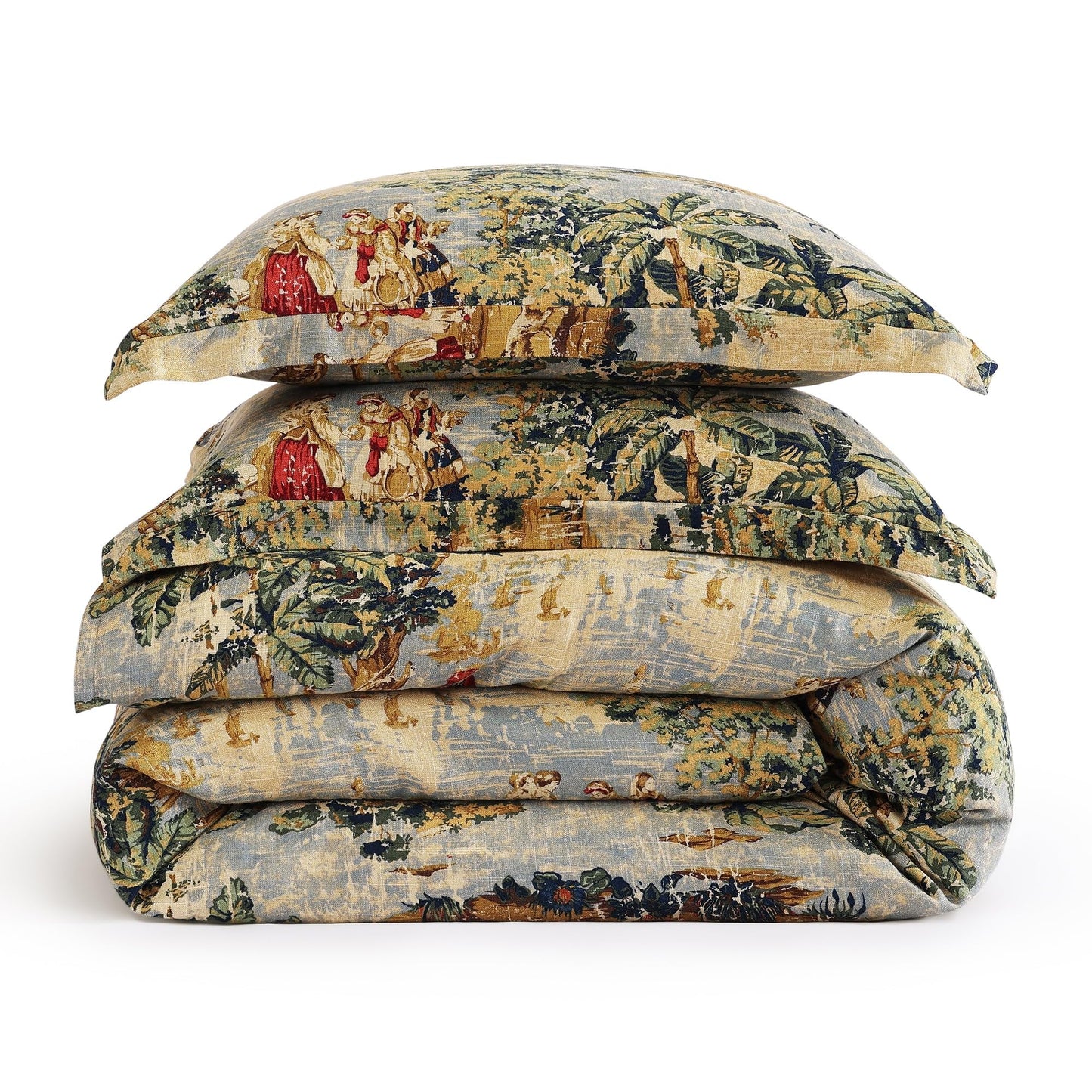 Victoria 3 Piece Duvet Cover Set with Pillow Shams
