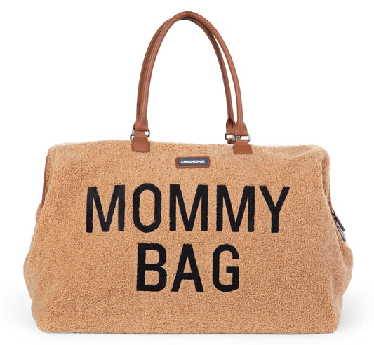 Childhome Original Mommy Diaper Bag - Large Tote, Travel & Hospital Bag (Off White Black)