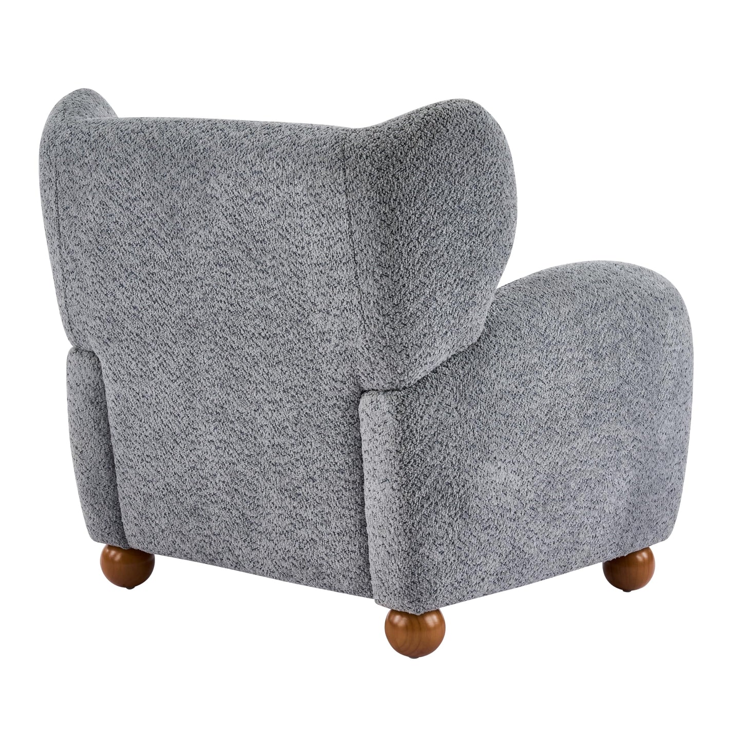 Aiden Boucle Wingback Accent Chair