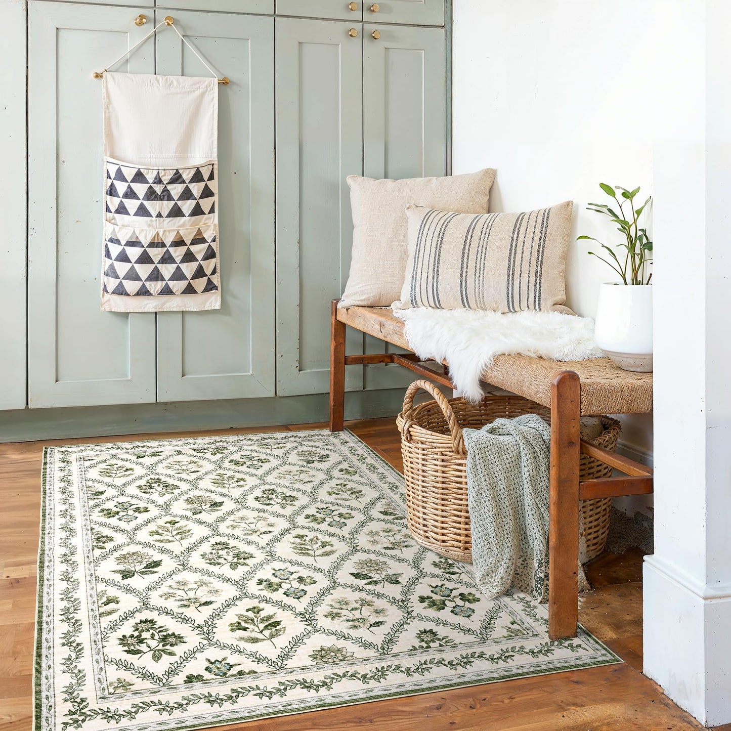 Floral Living Room Rug