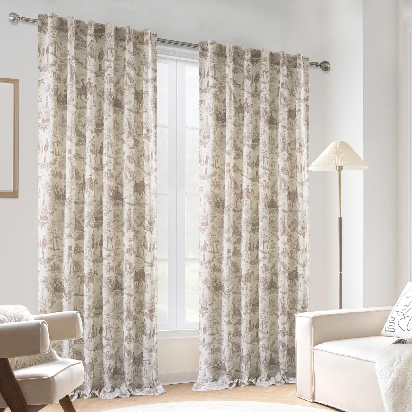 Linen Blackout Valance Window Curtain