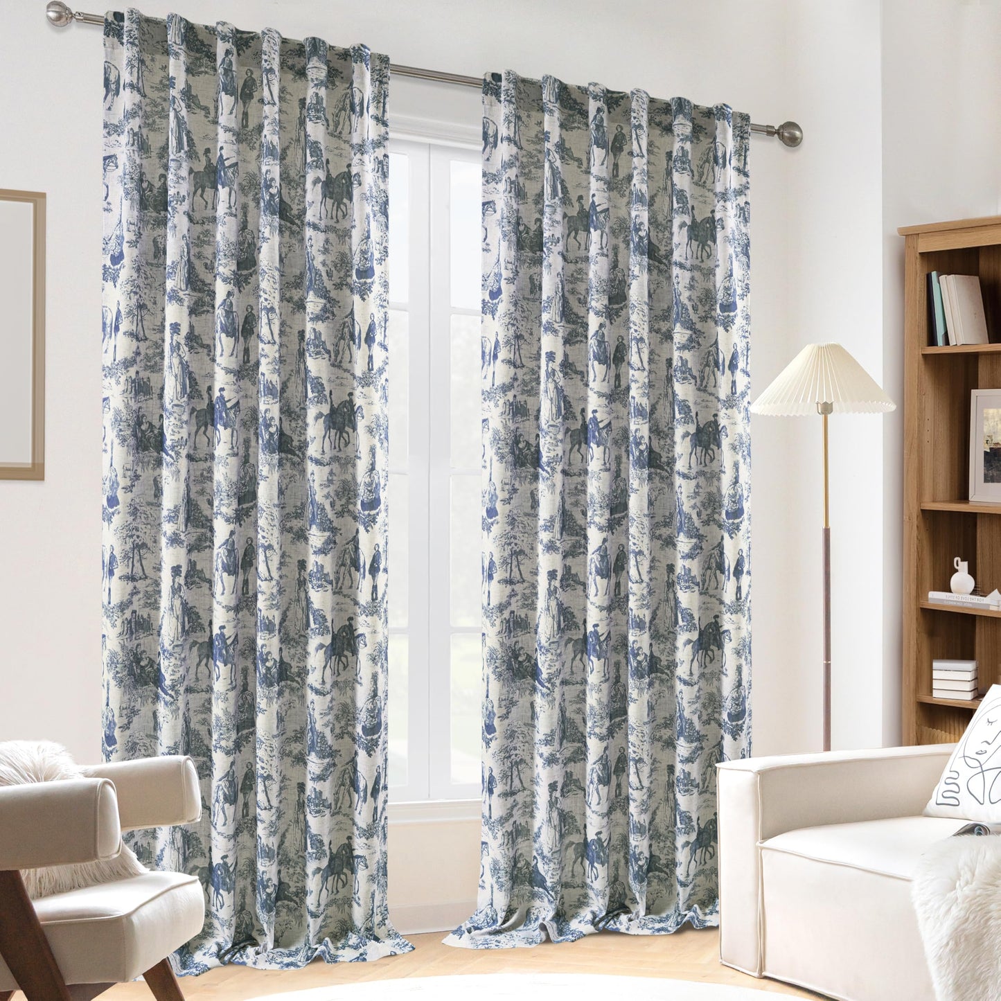 Linen Blackout Valance Window Curtain