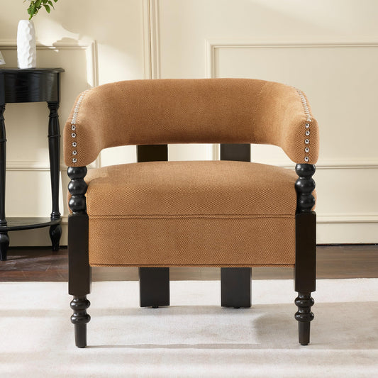 Barrel Upholstery Accent Chair