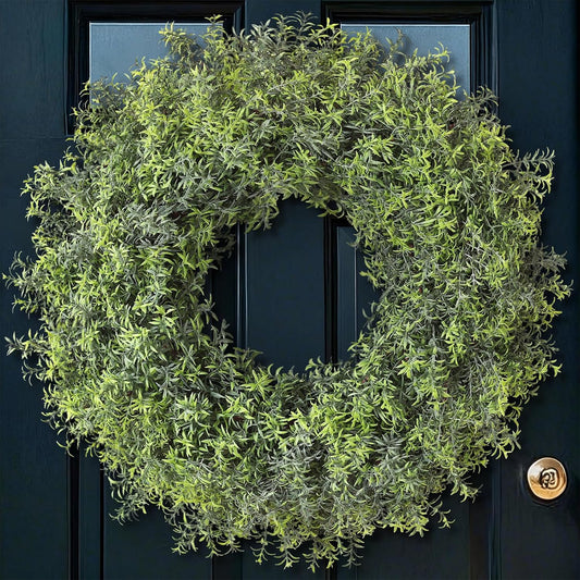 26" Large Artificial Rosemary Wreath