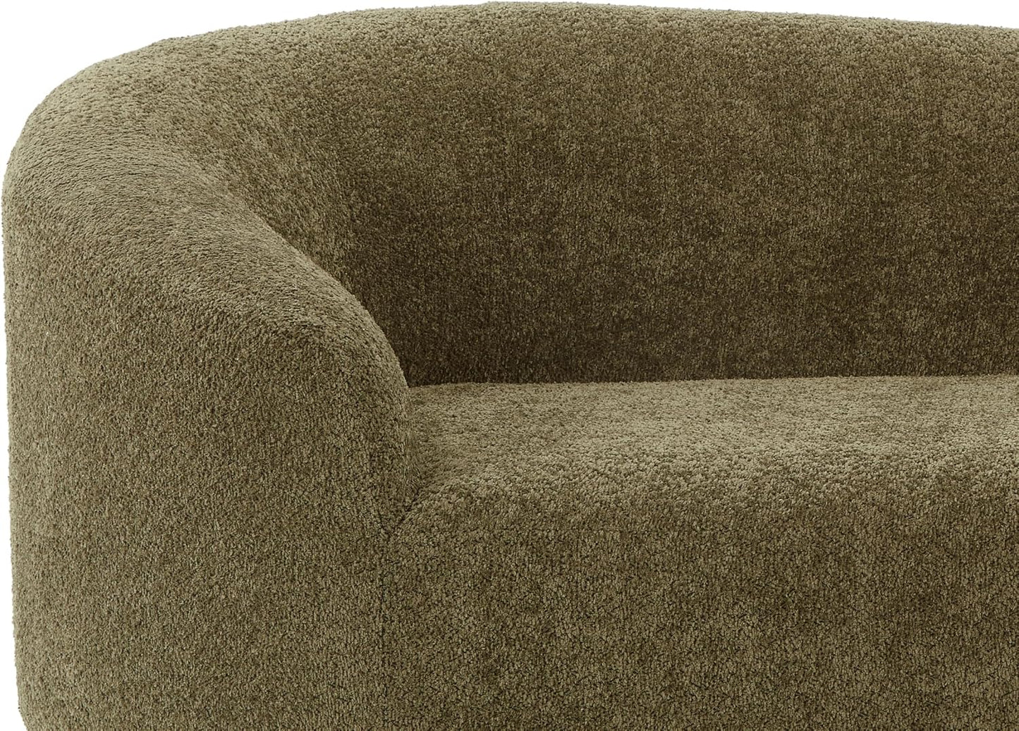 Bouclé Chaise Lounge Sofa