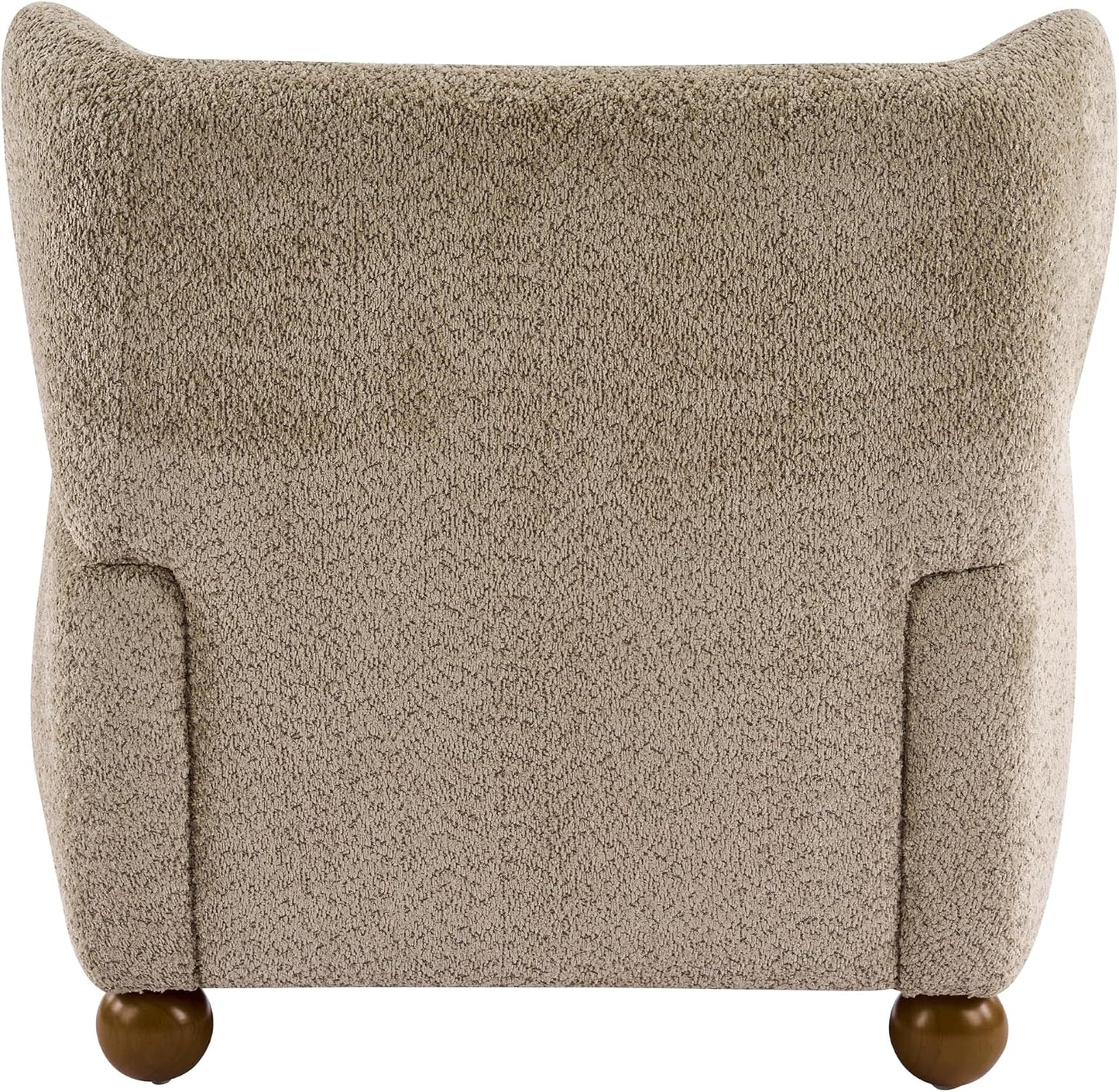 Aiden Boucle Wingback Accent Chair