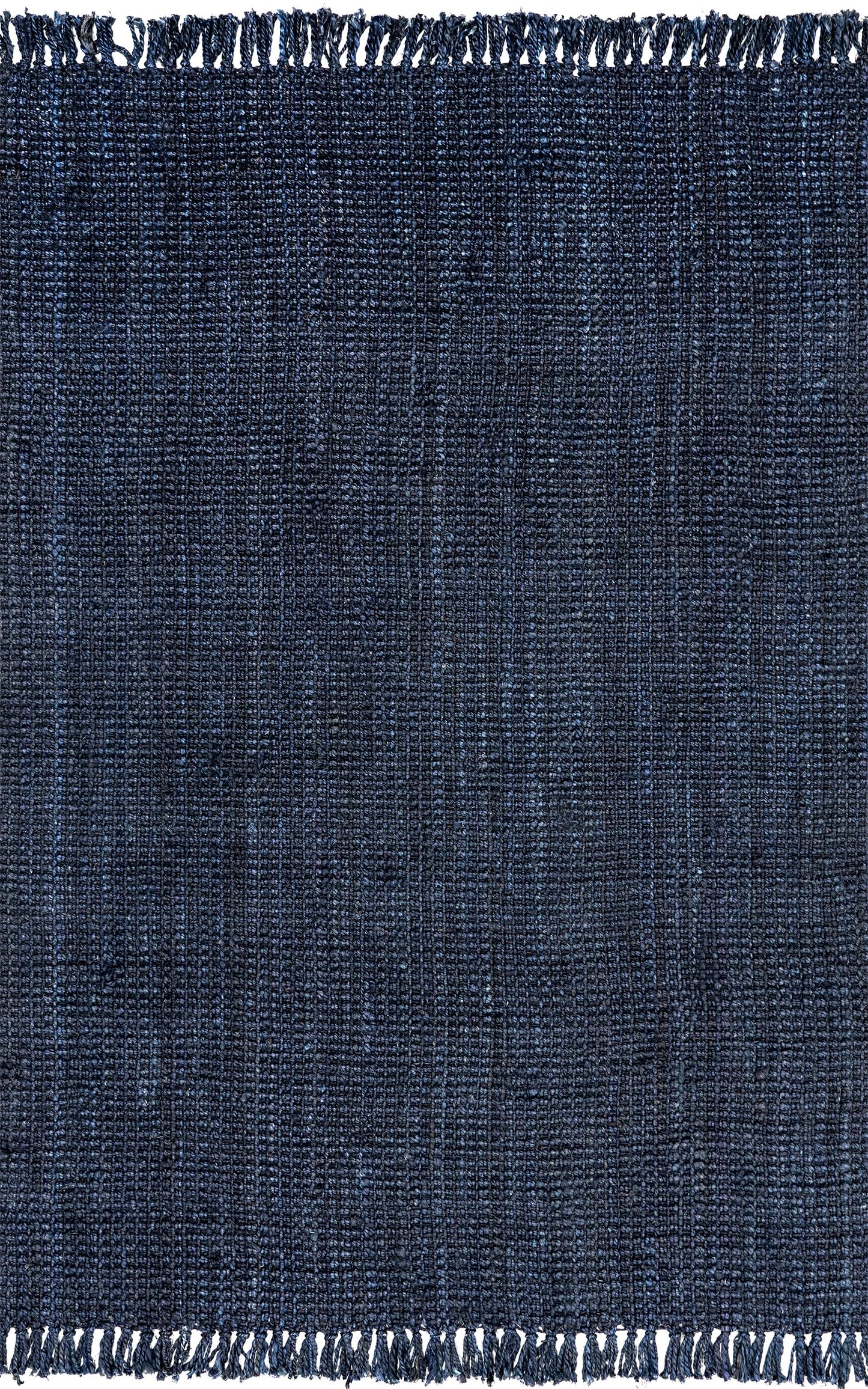 Chocolate Solid Flatweave Area Rug, 5' x 8'