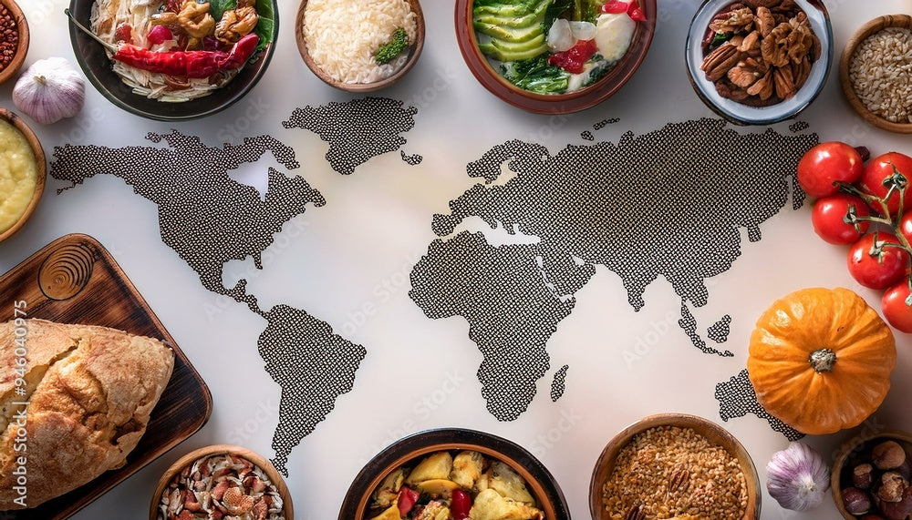 Around the World Weekly Meal Planner | 5-Day Dinner Plan | Family-Friendly Recipes | Digital Download